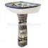 Mexican Talavera Pedestal Sink LM10